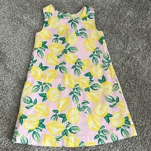 Girls lemon dress size 4T